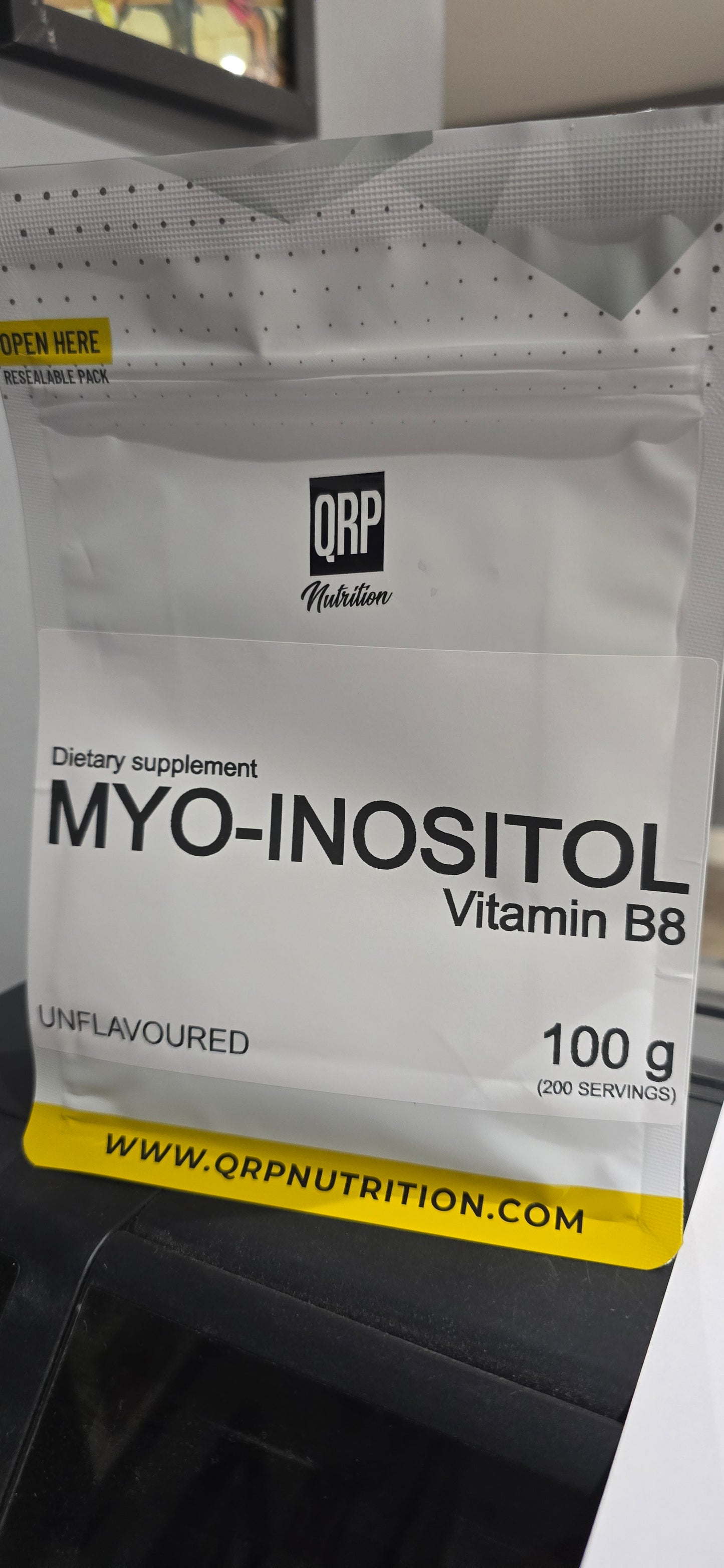 QRP Nutrition Myo-Inositol 100g unflavoured