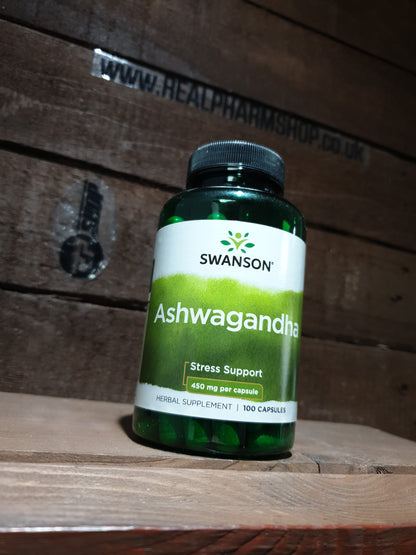 Swanson Ashwagandha 450mg (100caps) image 0