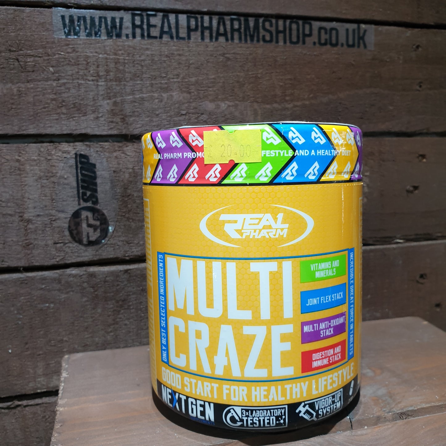 Real Pharm MULTI CRAZE (45servings) image 0