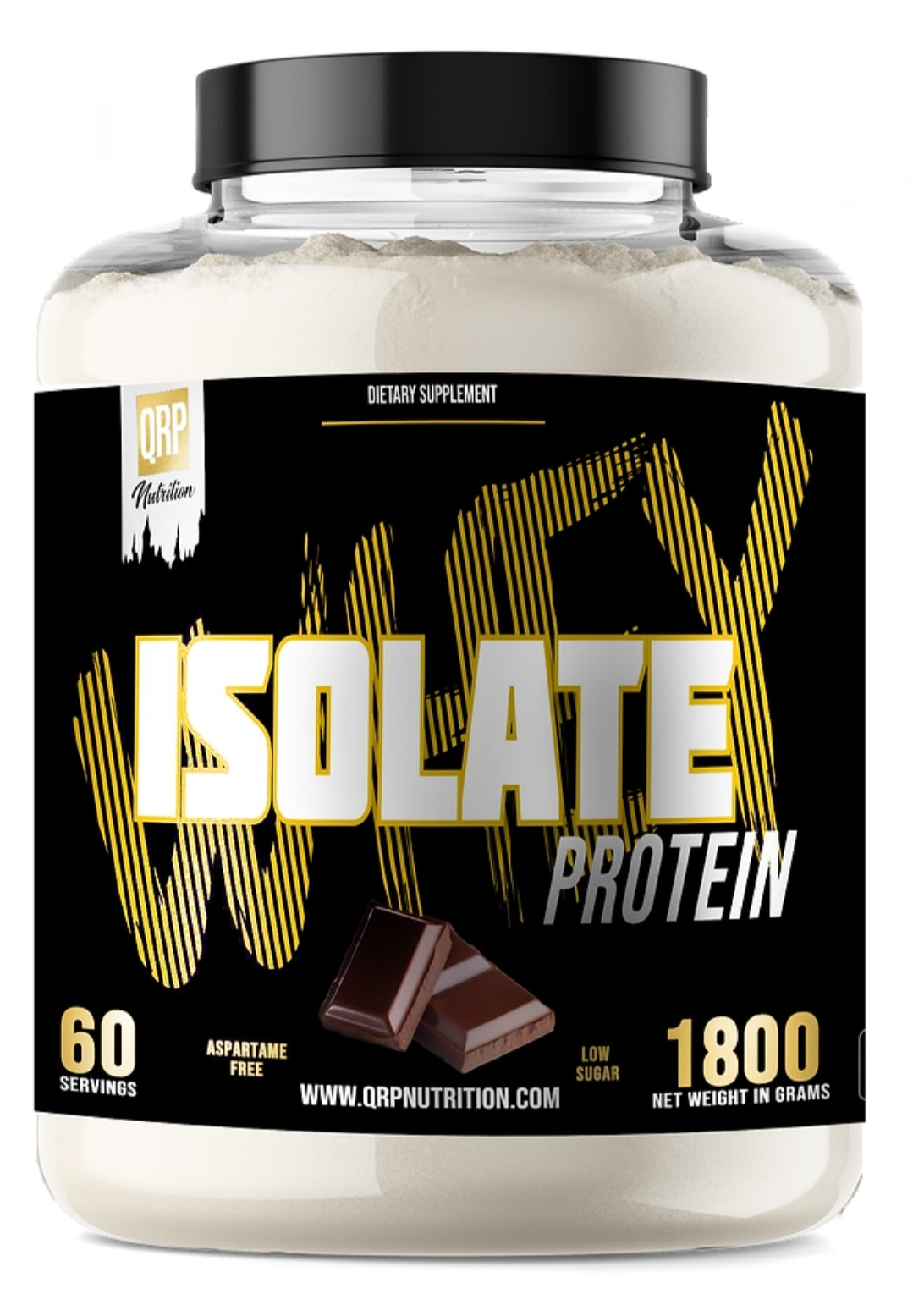 QRP Nutrition Whey Protein Isolate 1800g image 0