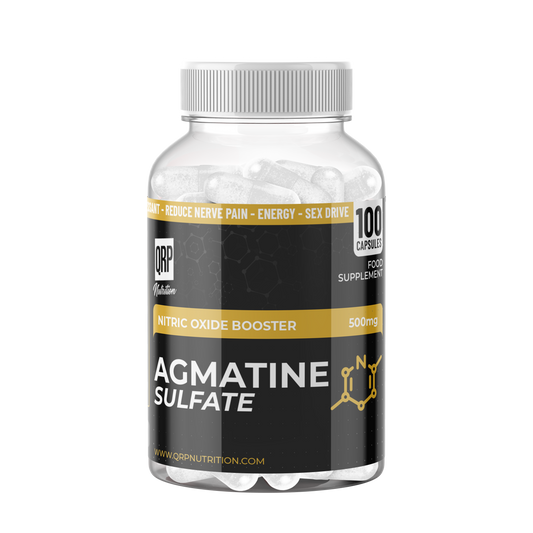 QRP Nutrition Agmatine Sulfate 500mg 100capsules