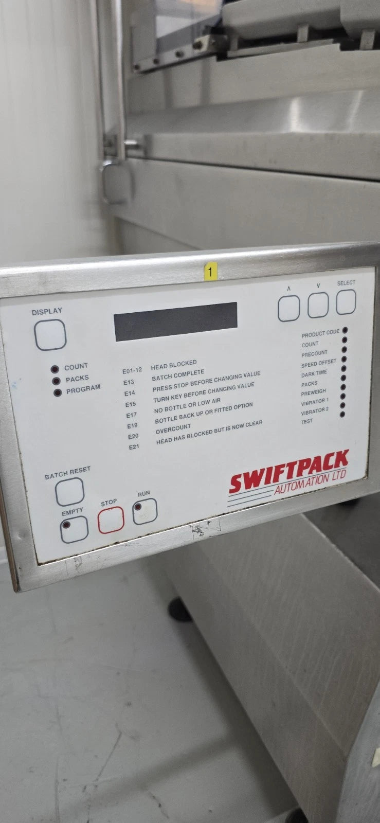 Swiftpack SPC 4P Automatic Tablet & Capsule Counter