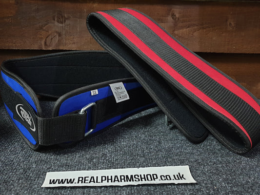 Real Pharm Material Gym Belt (red/blue) image 0