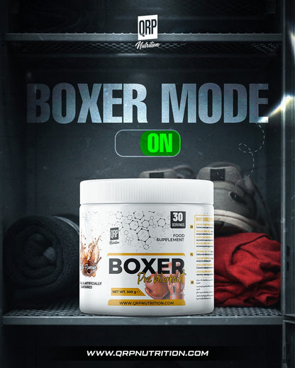 QRP Nutrition BOXER Pre 300g BubbleGum
