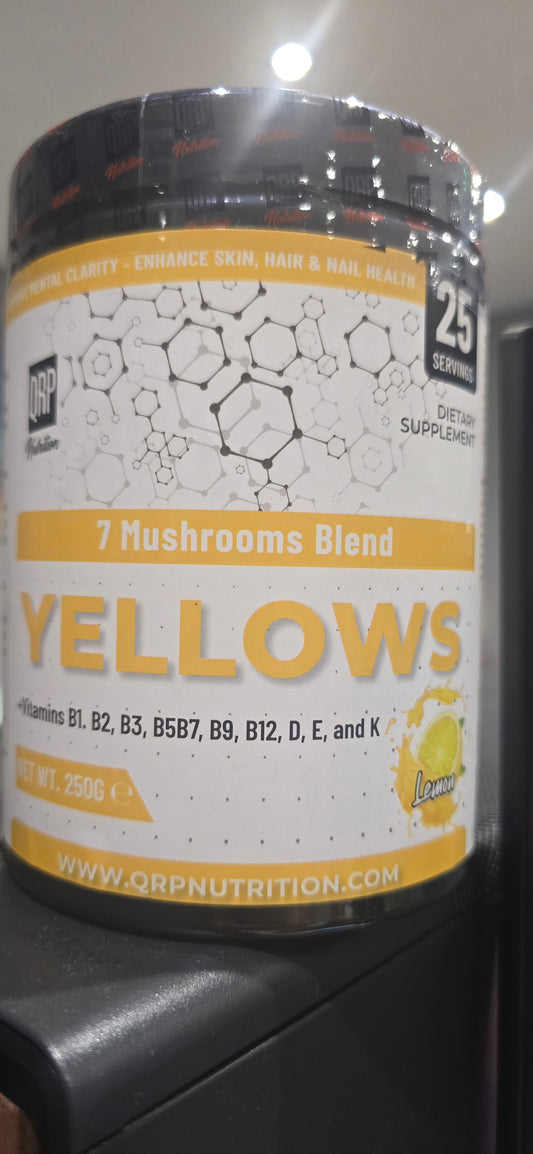 QRP Nutrition YELLOWS 250g (Lemon flavour)