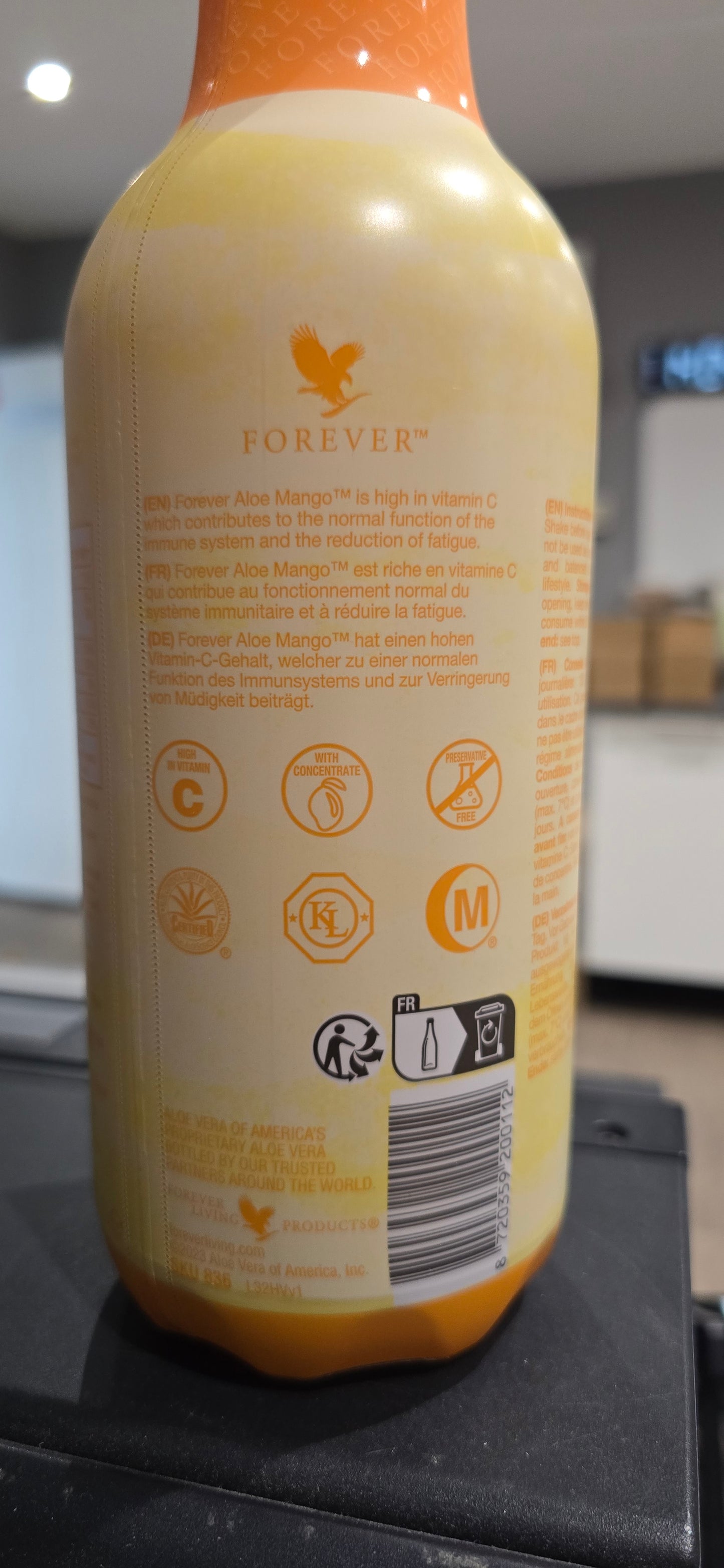 Forever ALOE MANGO 1l