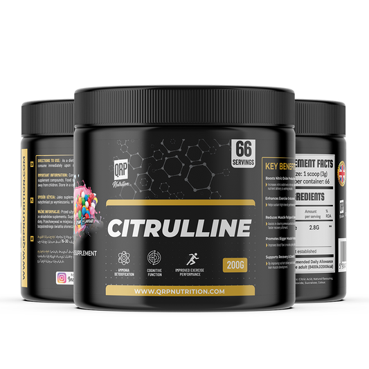 QRP Nutrition Citrulline 200g (Bubble Gum)