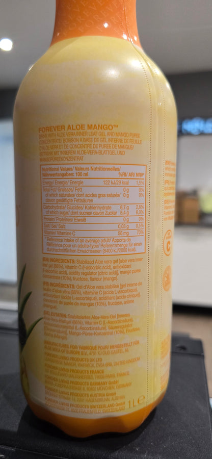 Forever ALOE MANGO 1l